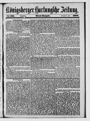 Königsberger Hartungsche Zeitung vom 21.07.1888