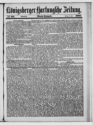 Königsberger Hartungsche Zeitung vom 23.07.1888