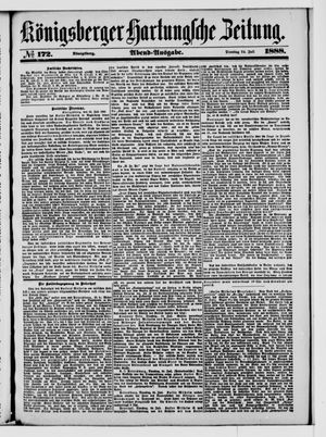Königsberger Hartungsche Zeitung vom 24.07.1888