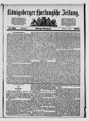Königsberger Hartungsche Zeitung vom 10.10.1888