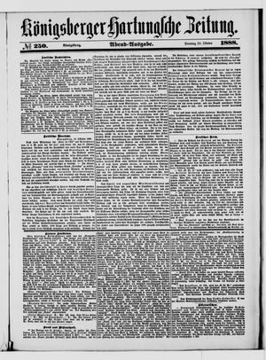 Königsberger Hartungsche Zeitung on Oct 23, 1888