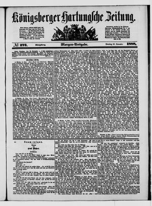 Königsberger Hartungsche Zeitung vom 20.11.1888