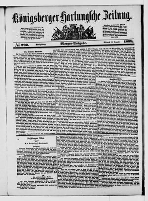 Königsberger Hartungsche Zeitung vom 12.12.1888