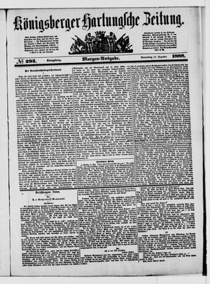 Königsberger Hartungsche Zeitung vom 13.12.1888