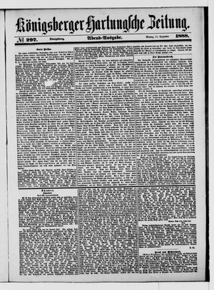Königsberger Hartungsche Zeitung vom 17.12.1888