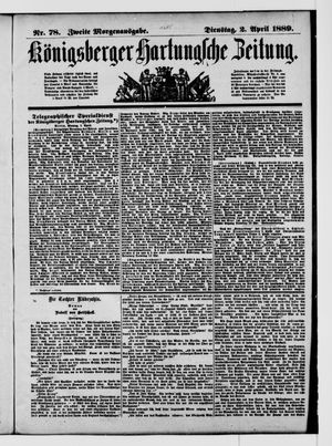 Königsberger Hartungsche Zeitung on Apr 2, 1889