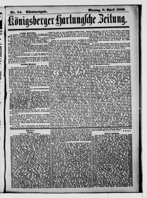 Königsberger Hartungsche Zeitung vom 08.04.1889