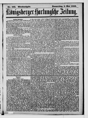 Königsberger Hartungsche Zeitung vom 02.05.1889
