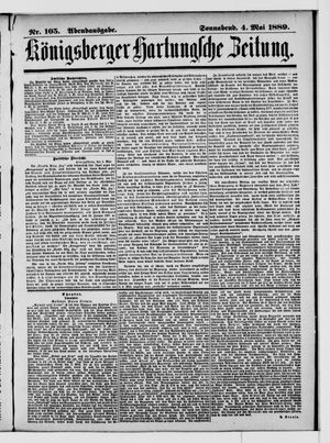 Königsberger Hartungsche Zeitung vom 04.05.1889