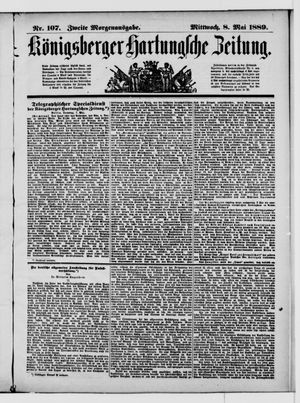 Königsberger Hartungsche Zeitung on May 8, 1889