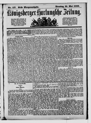 Königsberger Hartungsche Zeitung vom 21.05.1889