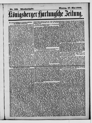 Königsberger Hartungsche Zeitung vom 27.05.1889