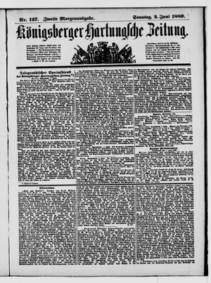 Königsberger Hartungsche Zeitung vom 02.06.1889