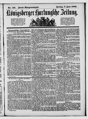 Königsberger Hartungsche Zeitung vom 07.06.1889