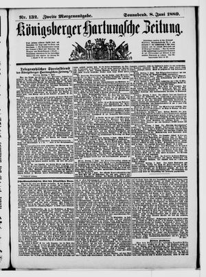 Königsberger Hartungsche Zeitung vom 08.06.1889