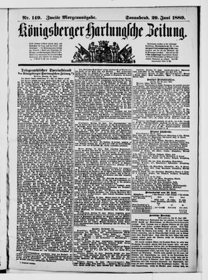 Königsberger Hartungsche Zeitung vom 29.06.1889