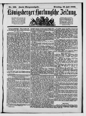 Königsberger Hartungsche Zeitung vom 16.07.1889