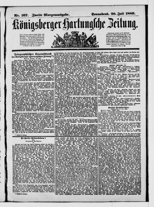 Königsberger Hartungsche Zeitung on Jul 20, 1889