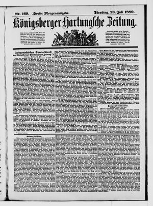 Königsberger Hartungsche Zeitung vom 23.07.1889