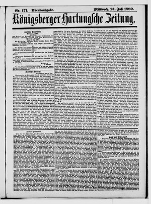 Königsberger Hartungsche Zeitung vom 24.07.1889