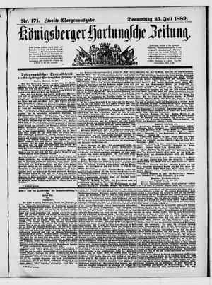 Königsberger Hartungsche Zeitung vom 25.07.1889