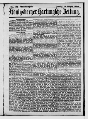Königsberger Hartungsche Zeitung on Aug 16, 1889