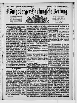 Königsberger Hartungsche Zeitung vom 04.10.1889