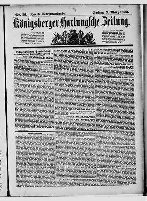 Königsberger Hartungsche Zeitung on Mar 7, 1890