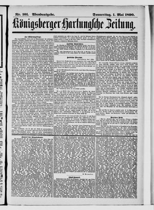Königsberger Hartungsche Zeitung vom 01.05.1890