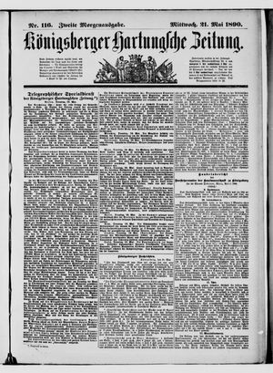 Königsberger Hartungsche Zeitung on May 21, 1890