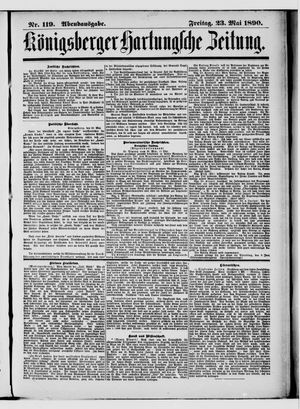 Königsberger Hartungsche Zeitung vom 23.05.1890