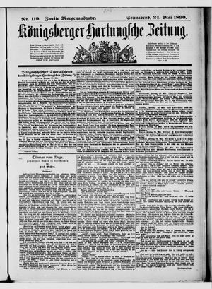 Königsberger Hartungsche Zeitung on May 24, 1890