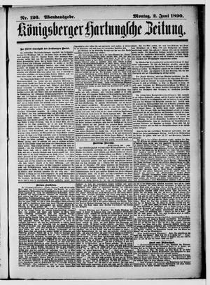 Königsberger Hartungsche Zeitung on Jun 2, 1890