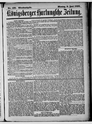 Königsberger Hartungsche Zeitung vom 09.06.1890