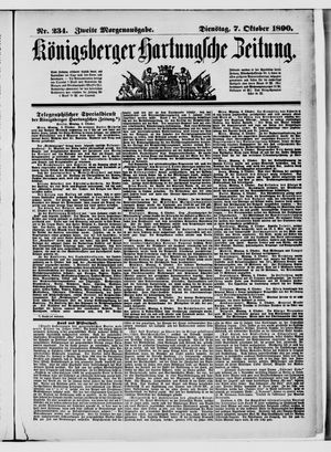 Königsberger Hartungsche Zeitung vom 07.10.1890