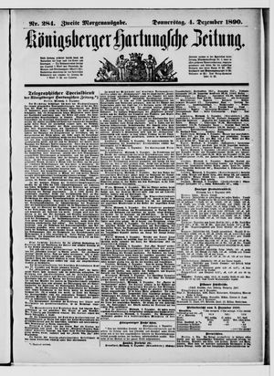 Königsberger Hartungsche Zeitung vom 04.12.1890