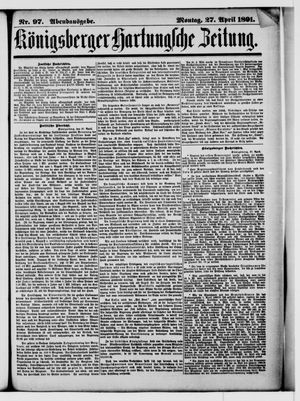 Königsberger Hartungsche Zeitung on Apr 27, 1891