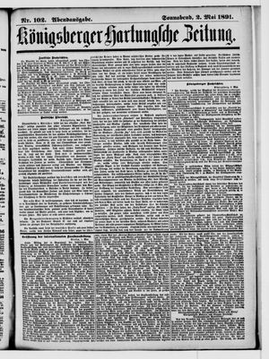 Königsberger Hartungsche Zeitung on May 2, 1891