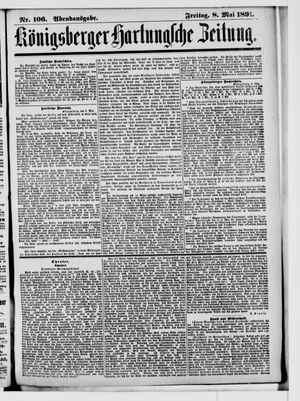 Königsberger Hartungsche Zeitung on May 8, 1891