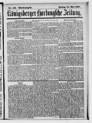 Königsberger Hartungsche Zeitung vom 15.05.1891