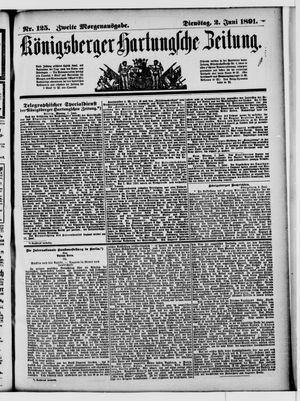 Königsberger Hartungsche Zeitung vom 02.06.1891
