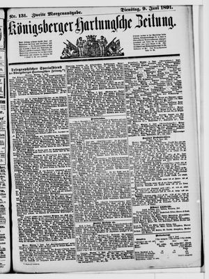 Königsberger Hartungsche Zeitung vom 09.06.1891
