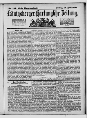 Königsberger Hartungsche Zeitung on Jun 12, 1891