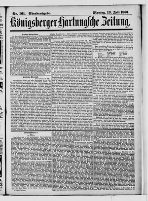 Königsberger Hartungsche Zeitung on Jul 13, 1891