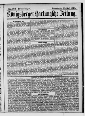 Königsberger Hartungsche Zeitung on Jul 18, 1891