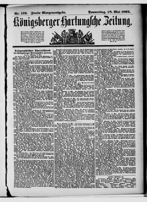 Königsberger Hartungsche Zeitung vom 26.05.1892