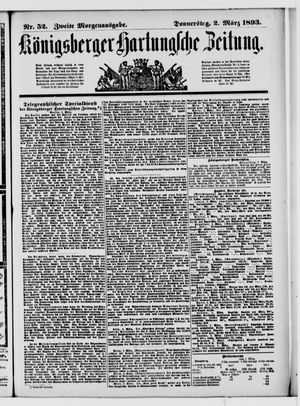 Königsberger Hartungsche Zeitung vom 02.03.1893