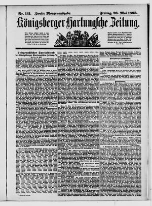 Königsberger Hartungsche Zeitung on May 26, 1893