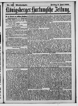 Königsberger Hartungsche Zeitung vom 02.06.1893