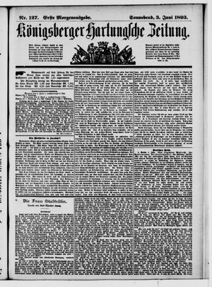 Königsberger Hartungsche Zeitung vom 03.06.1893